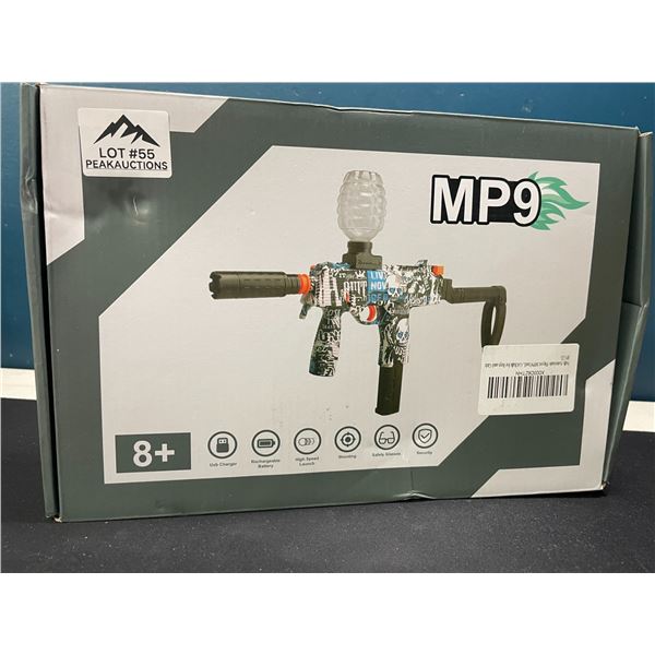 Lot of 1 MP9 Fully Automatic Electric Gel Ball Blaster Gun