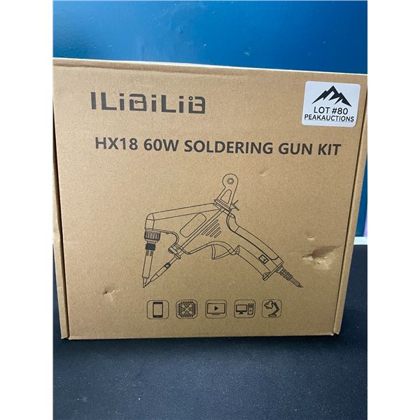 Lot of 1 HX18 60W Soldering Iron - Auto Loading Solder Feeder