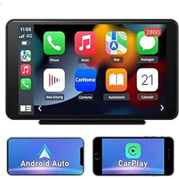 Lot of 1 Car Multimedia Player/Touchscreen w/ Apple Car Play & Android Auto - Brand New!