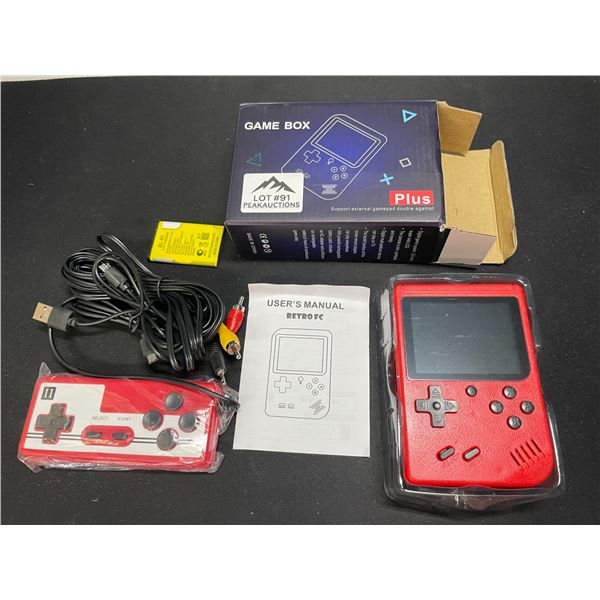 Lot of 1 Handheld Classic Retro Game System - 500 Built-In Retro/Classic Video Games!!