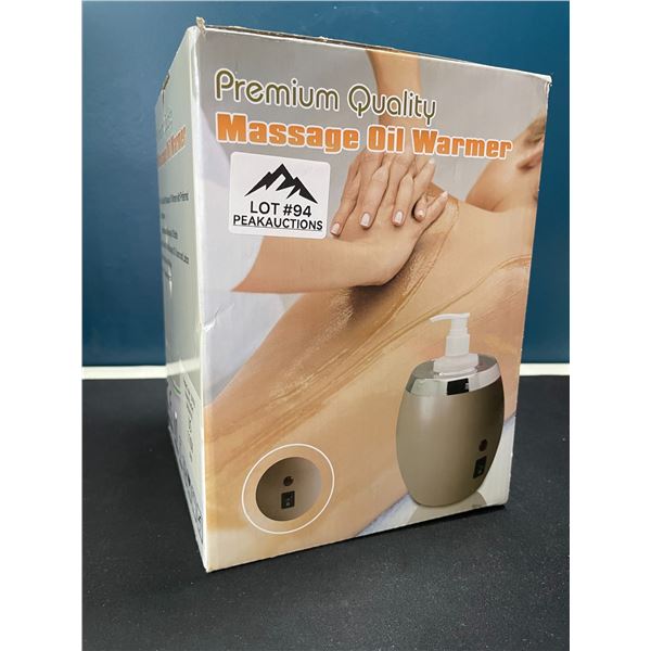 Lot of 1 Premium Massage Oil Warmer