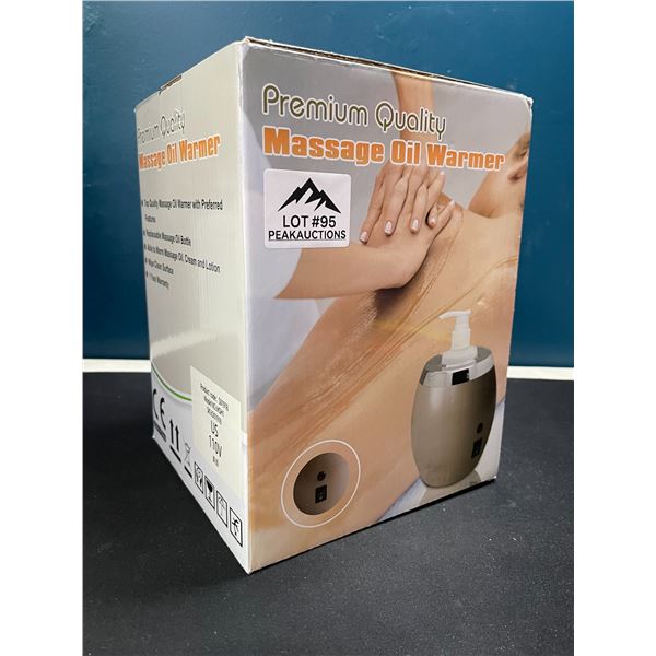 Lot of 1 Premium Massage Oil Warmer