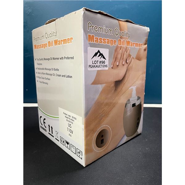 Lot of 1 Premium Massage Oil Warmer