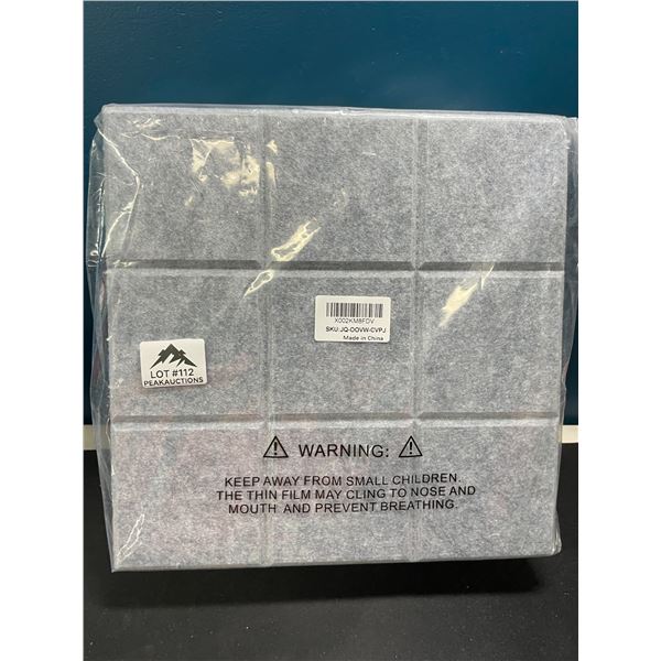 Lot of 1 Multi-Pack of Acoustic Foam Sound-Deadening/Soundproof Panels - 12PCS