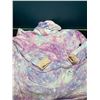 Image 1 : Lot of 1 Wearable Oversized-Hoodie Blanket - Pink/Purple Galaxy Design