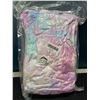 Image 2 : Lot of 1 Wearable Oversized-Hoodie Blanket - Pink/Purple Galaxy Design