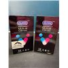 Image 1 : Lot of 2 Boxes of Durex Performax Mutual Climax Condoms