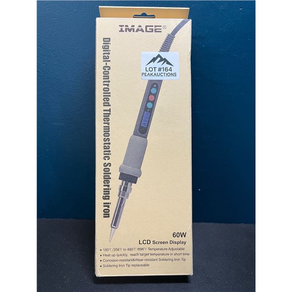 Lot of 1 60W Soldering Iron with LCD Screen