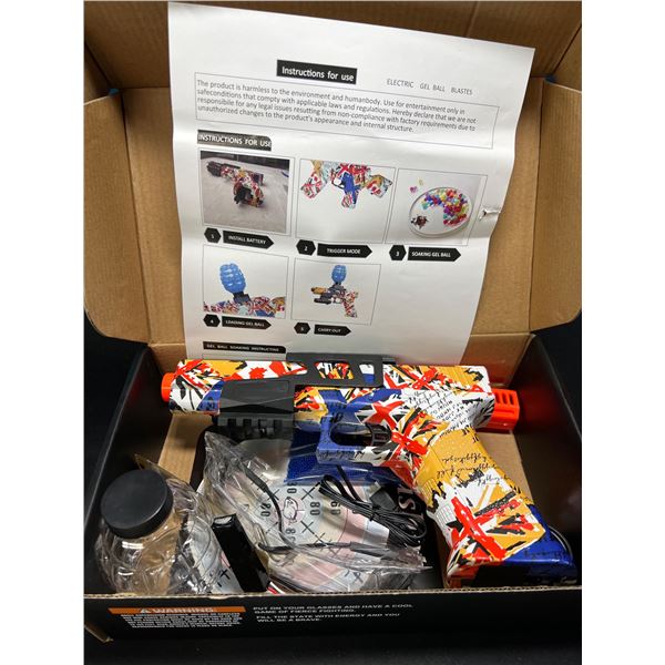 Lot of 1 Electric Rechargeable Gel Blaster Gun - Glock Style