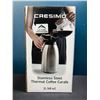 Image 1 : Lot of 1 2L Stainless Steel Cressimo Coffee Carafe