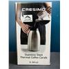 Image 1 : Lot of 1 2L Stainless Steel Cressimo Coffee Carafe