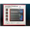 Image 1 : Lot of 1 Professional 8 Channel Bluetooth Mixing Console -BRAND NEW SEALED