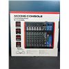 Image 4 : Lot of 1 Professional 8 Channel Bluetooth Mixing Console -BRAND NEW SEALED