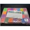 Image 1 : Lot of 1 MultiPack of "Rainbow Looms"/Rubber Bands for Kids Crafts - 10,000 PCS (28 Colors)
