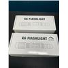 Image 1 : Lot of 2 X6 Flashlights