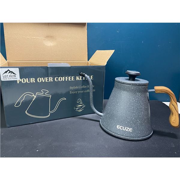 Lot of 1 Ecuze Pour Over Coffee Kettle/Gooseneck Kettle