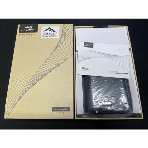 Lot of 1 Aporo T9 Voice Amplifier