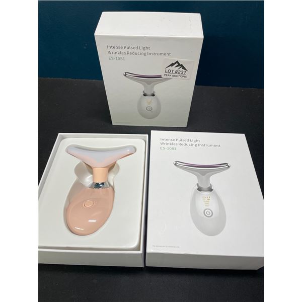 Lot of 2 Intense Pulsed Light Wrinkle Reducing/Skin Firming Beauty Instruments