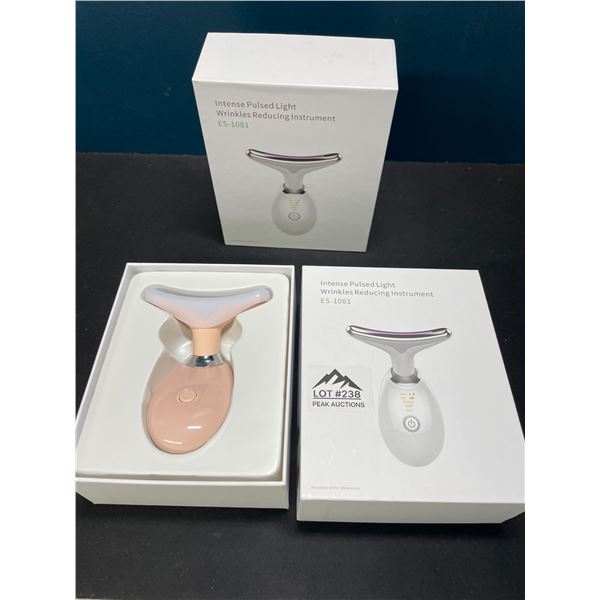 Lot of 2 Intense Pulsed Light Wrinkle Reducing/Skin Firming Beauty Instruments