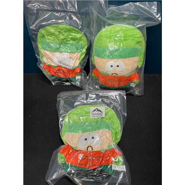 Lot of 3 South Park Plushies