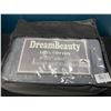 Image 2 : Lot of 1 DreamBeauty 15lb Weighted Blanket for Adults - Dark Grey - Large 60in x 80in Size!