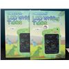 Image 1 : Lot of 2 Dinosaur LCD Writing/Drawing Tablet Doodle Pads for Kids