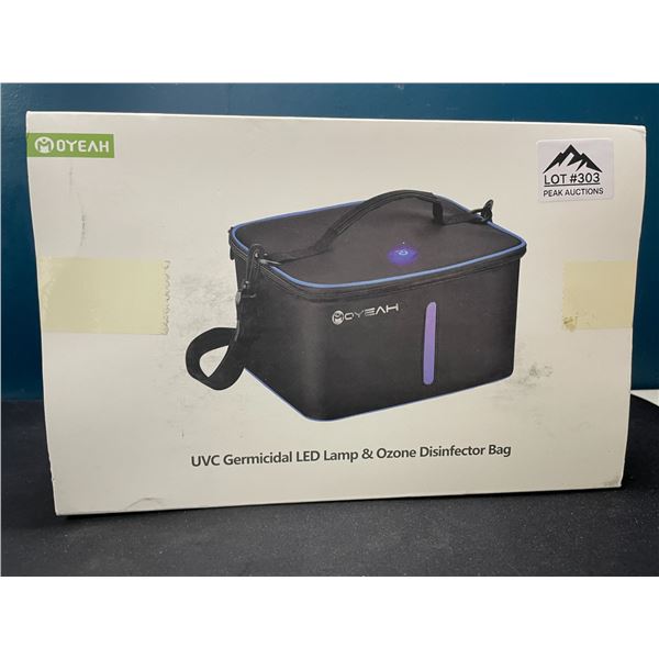 Lot of 1 UVC Germicidal LED Lamp & Ozone Disinfector Bag