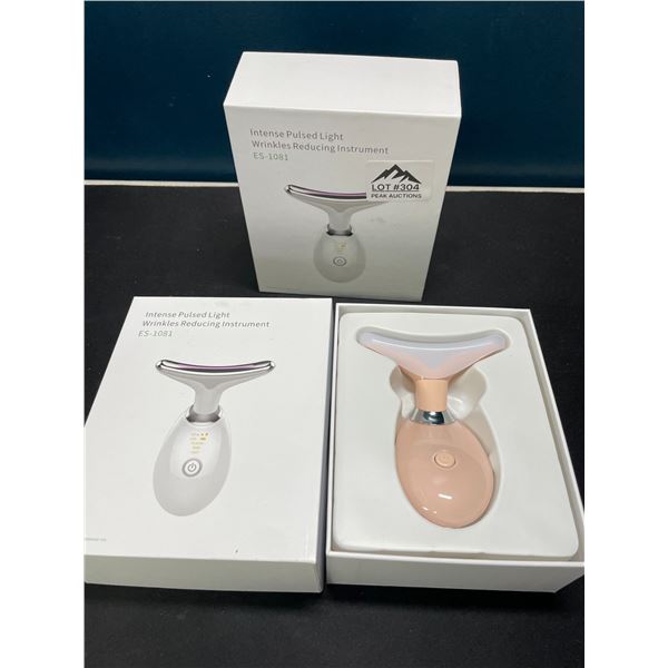 Lot of 2 Intense Pulsed Light Wrinkle Reducing/Skin Firming Beauty Instruments