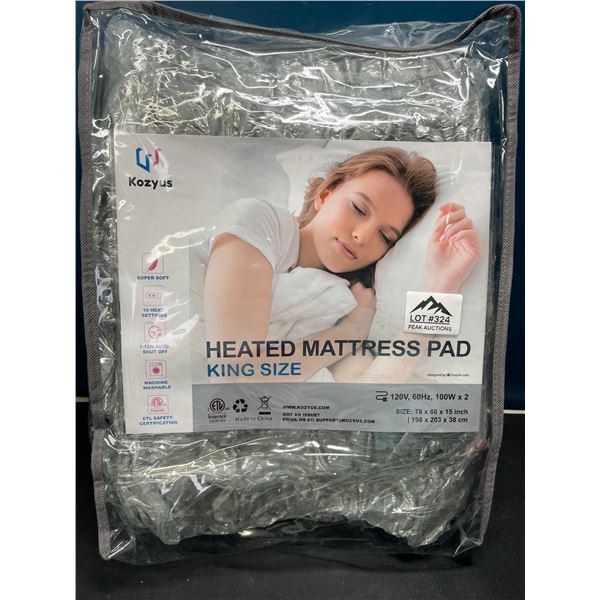 Lot of 1 King Size Heated Mattress Pad - BRAND NEW!