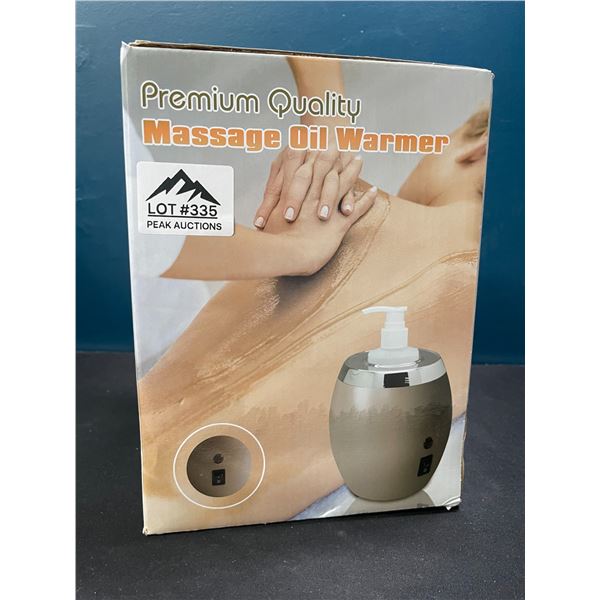 Lot of 1 Premium Massage Oil Warmer
