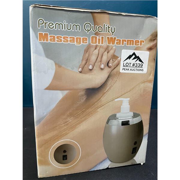 Lot of 1 Premium Massage Oil Warmer