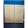 Image 3 : Lot of 2 Mediacous LED Desk Lamps w/ Clamps - Flexible Swing Arm LED Lamps