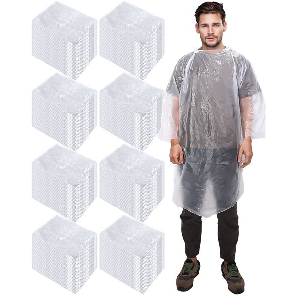 Lot of 1 Giant Pack of Disposable Rain Ponchos - 120PCS
