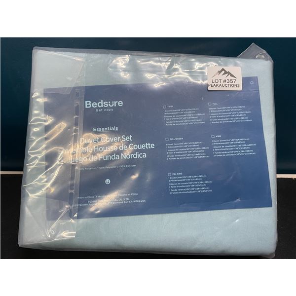 Lot of 1 Bedsure Duvet Cover Set - King Size