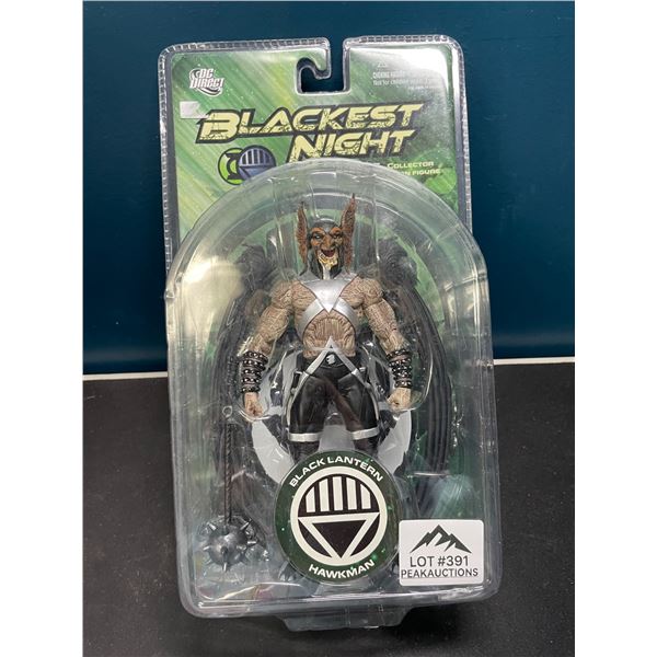 Lot of 1 Black Night Collector Action Figure - Black Lantern Hawkman