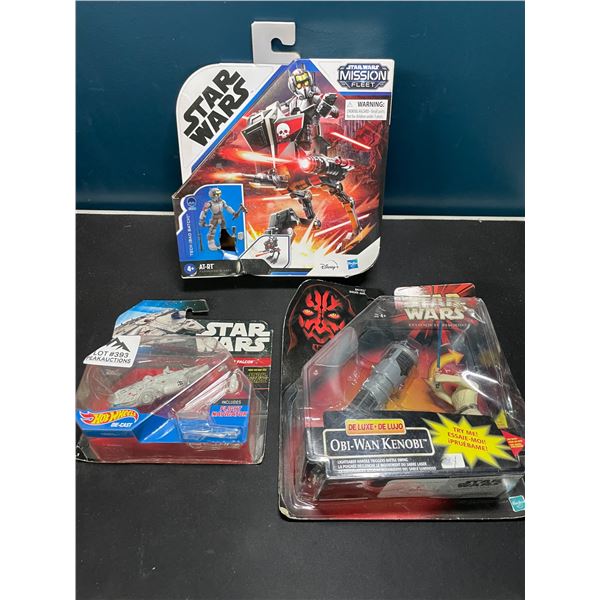 Lot of 3 Assorted Star Wars Toy Sets