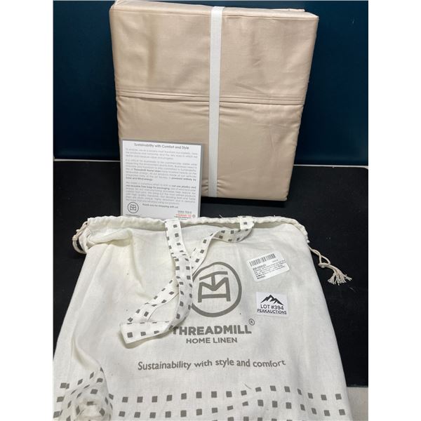 Lot of 1 Threadmill Home Linens Twin Size Sheet Set - 600 Thread Count - Cooling Bed Sheets