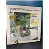 Image 3 : Lot of 1 Surprizon Indoor Tabletop LED Waterfall Fountain w/ Automatic Pump - Brand New in Box!