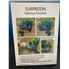Image 4 : Lot of 1 Surprizon Indoor Tabletop LED Waterfall Fountain w/ Automatic Pump - Brand New in Box!