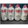 Image 1 : Lot of 4 Chi Infra Silk Infusion Hair Leave-In Treatments - 12 fl oz. each