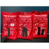 Image 1 : Lot of 3 Fire Blankets