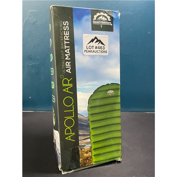 Lot of 1 Gear Doctors Apollo Air Ultralight Backpacking Air Mattress