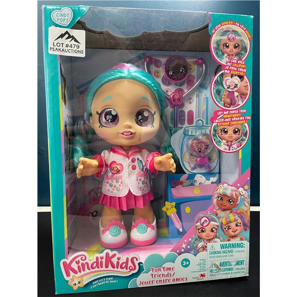 Lot of 1 Kindikids Fun Time Friends Cindy Pops Toy Doll