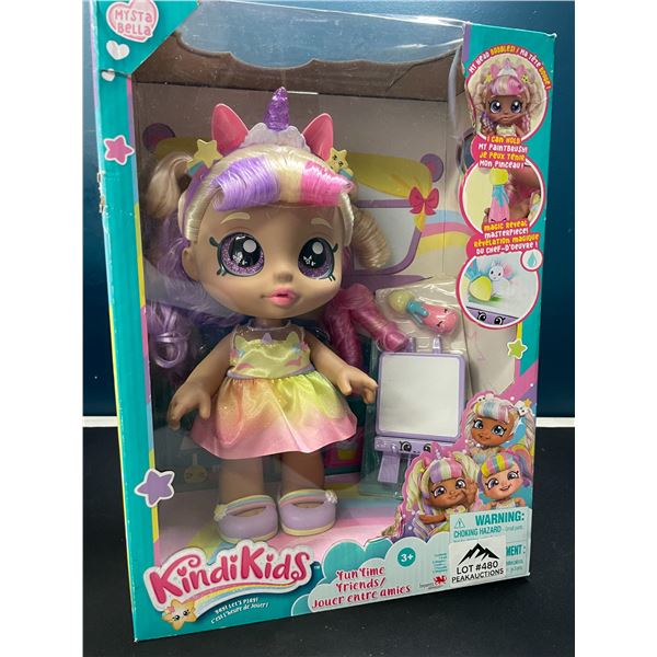Lot of 1 Kindikids Fun Time Friends Mysta Bella Toy Doll