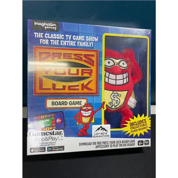 Lot of 1 "Press Your Luck" Classic TV Show Based Board Game