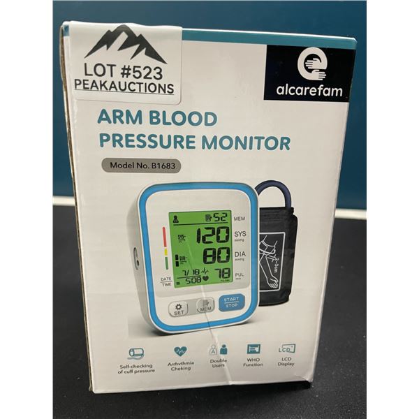 Lot of 1 Arm Blood Pressure Monitor