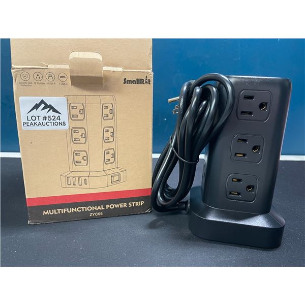 Lot of 1 Multifunctional Power Strip/Power Tower w/ Multiple Outlets & USB Ports