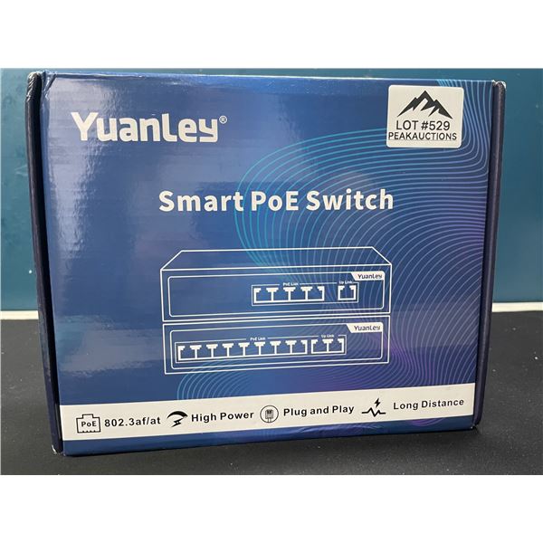 Lot of 1 Yuanley Smart PoE Switch