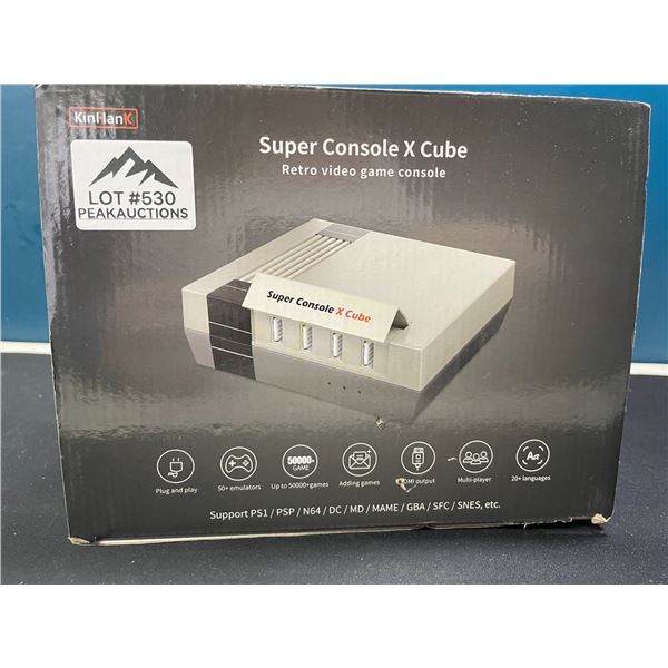 Lot of 1 Super Console X Cube - Retro Video Game Console