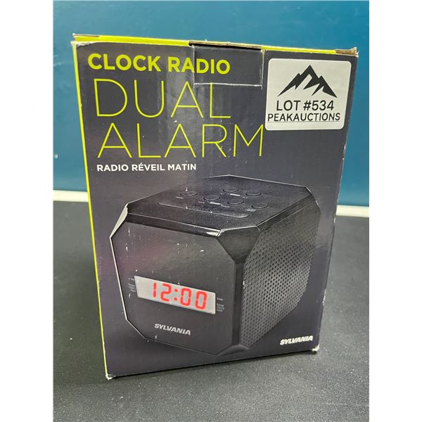 Lot of 1 Dual Alarm Clock/Radio